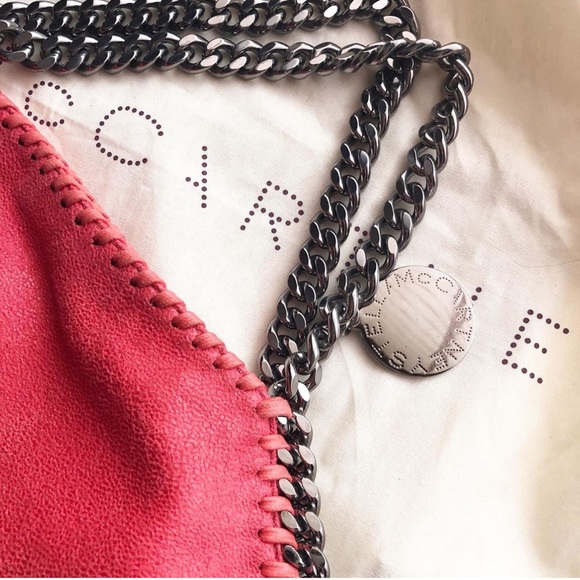 Stella McCartney Shaggy Deer Falabella foldover tore - Picture 4 of 10